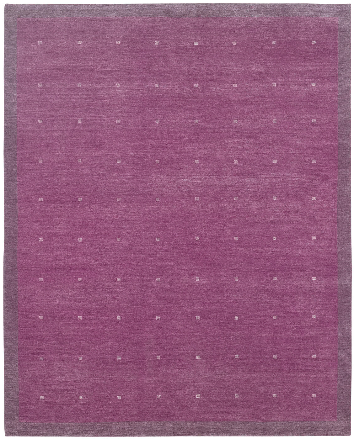 Symbol Border Purple Rug