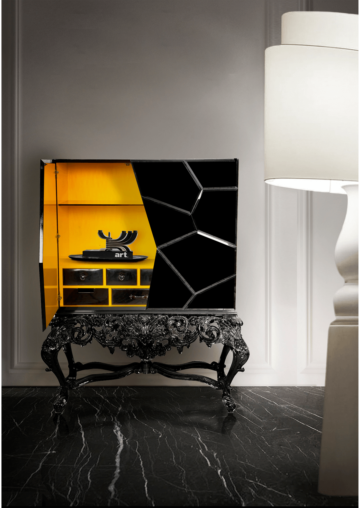 Victoria Luxe Display Cabinet