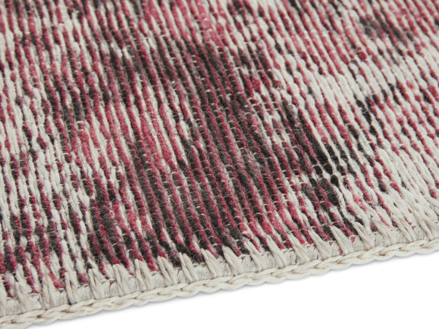 Design Flatweave Denain Pink In Patchwork-optic Rug | Size: 120 x 170 cm