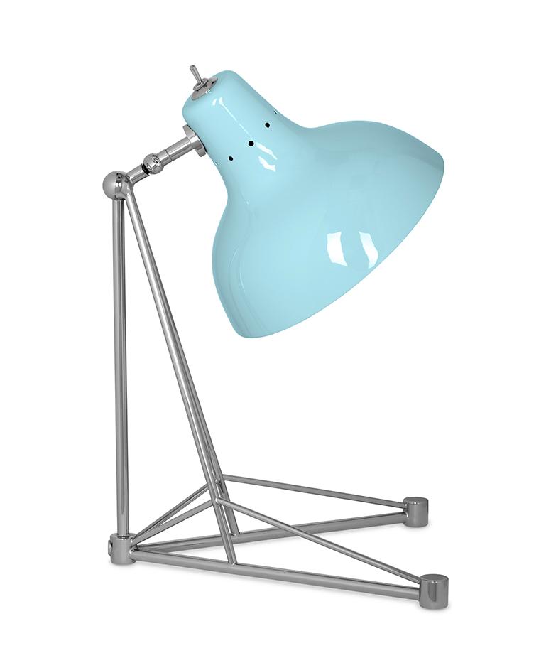 Celestia Blue Table Lamp