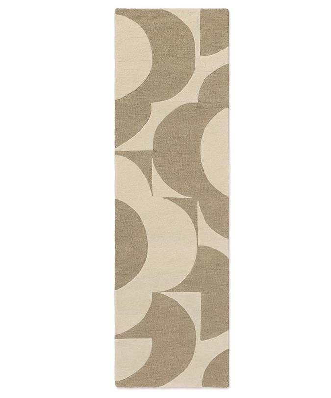 Prism Flower Mushroom/Ecru 158009 Rug | Size: 67 × 230 cm