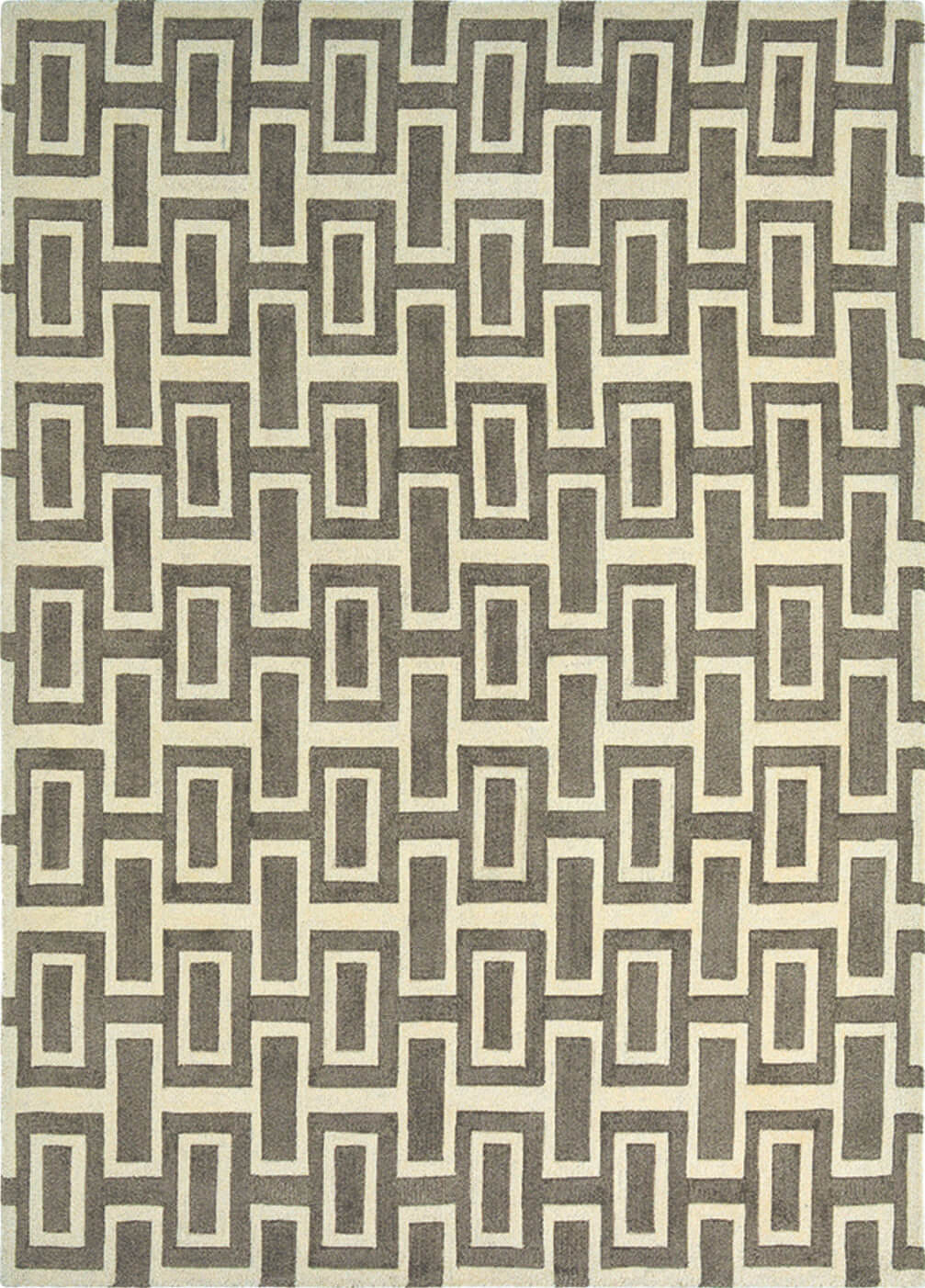 Intaglio Grey 37201 Rug ☞ Size: 200 x 280 cm