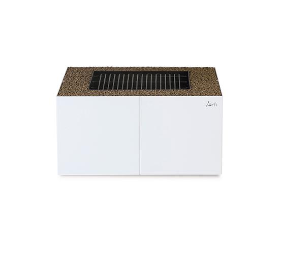 Dado White Fire Pit