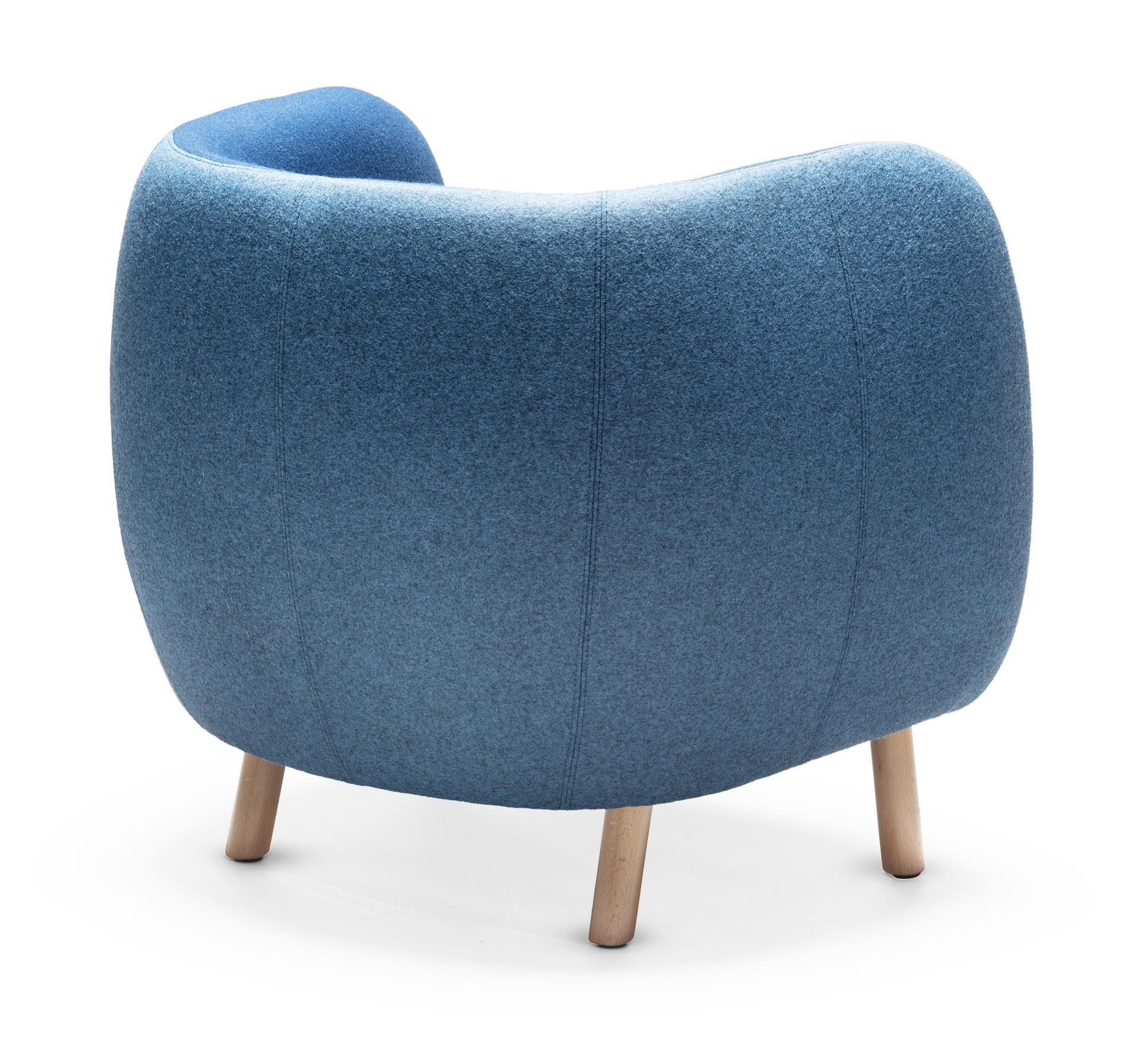 Mousse Blue Armchair
