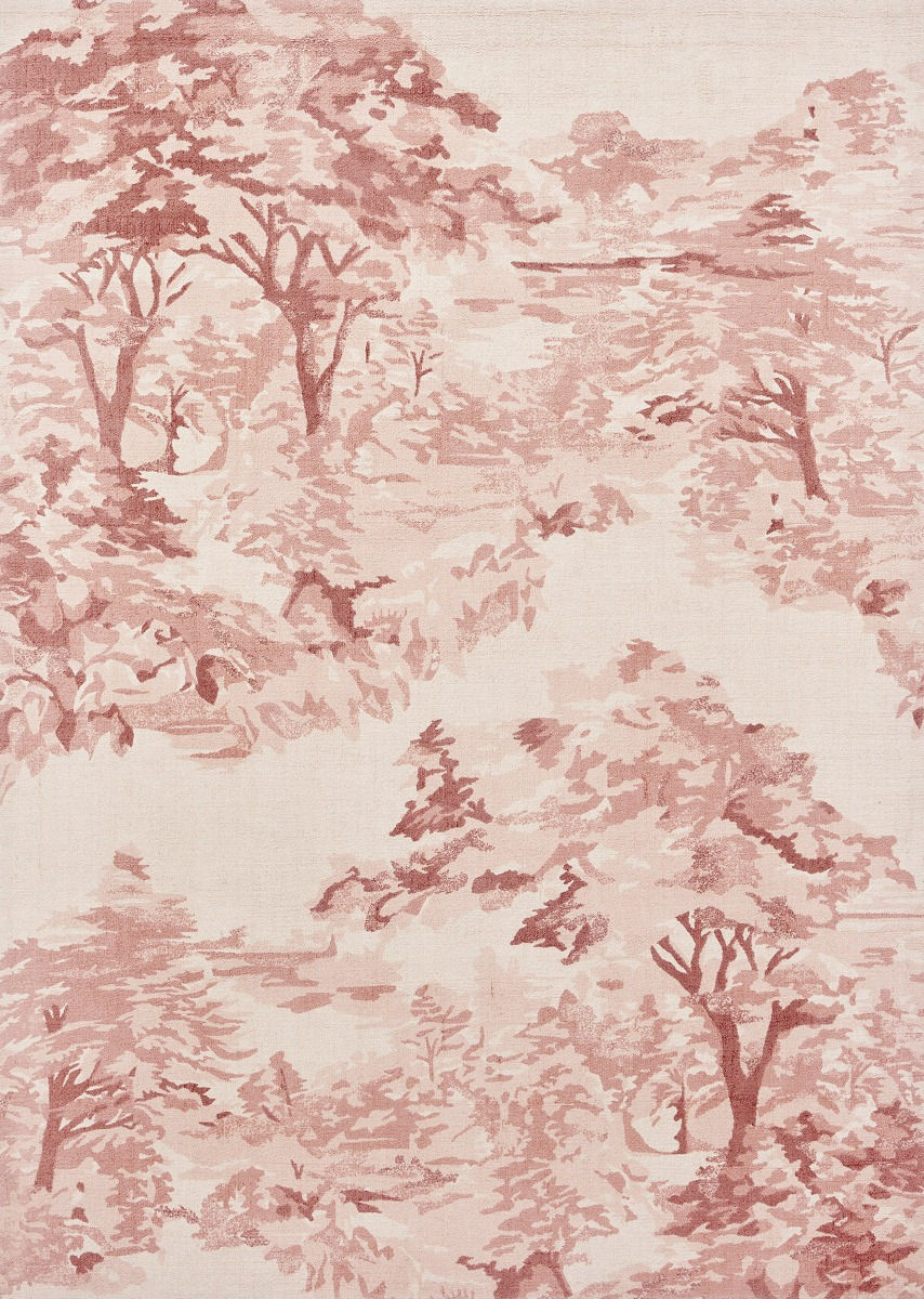 Landscape Light Pink Rug