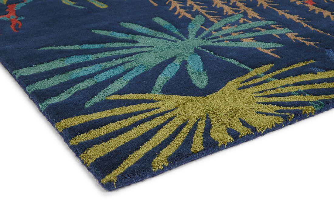 Rainforest Tropical Night 50708 Rug