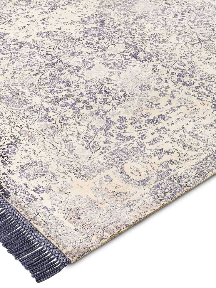 Mauve Grey Luxury Rug