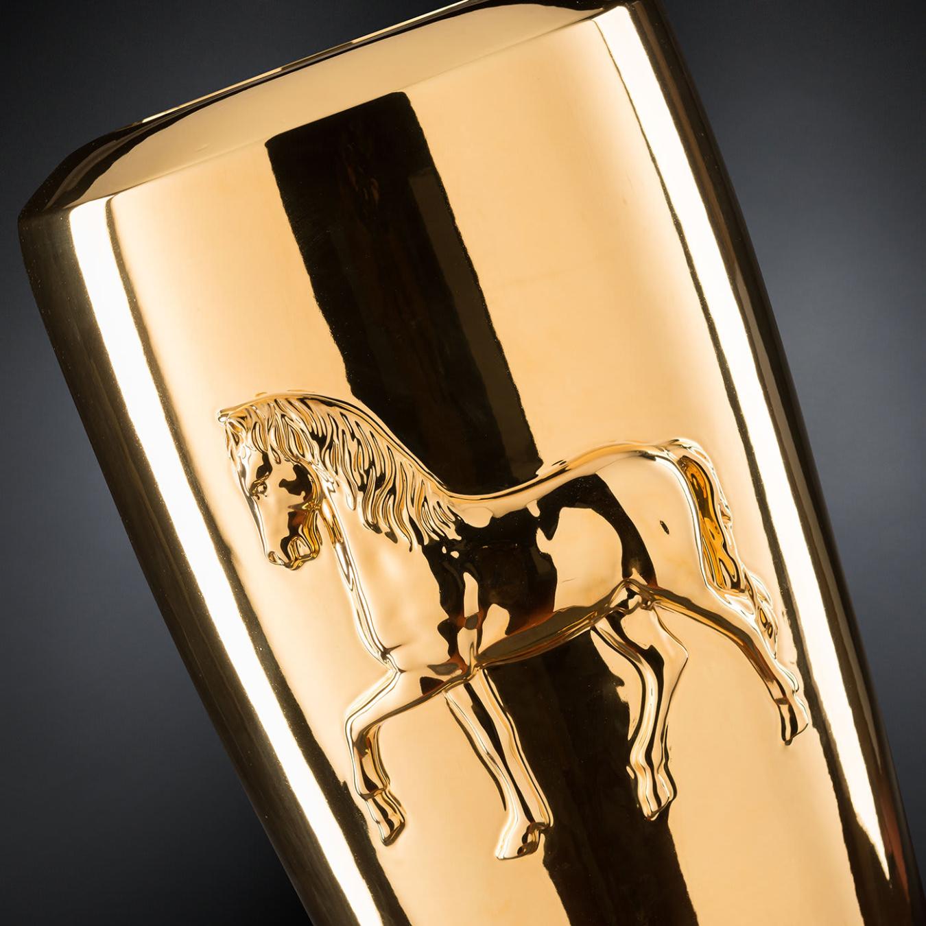 Obice Horse Sculpted Vase