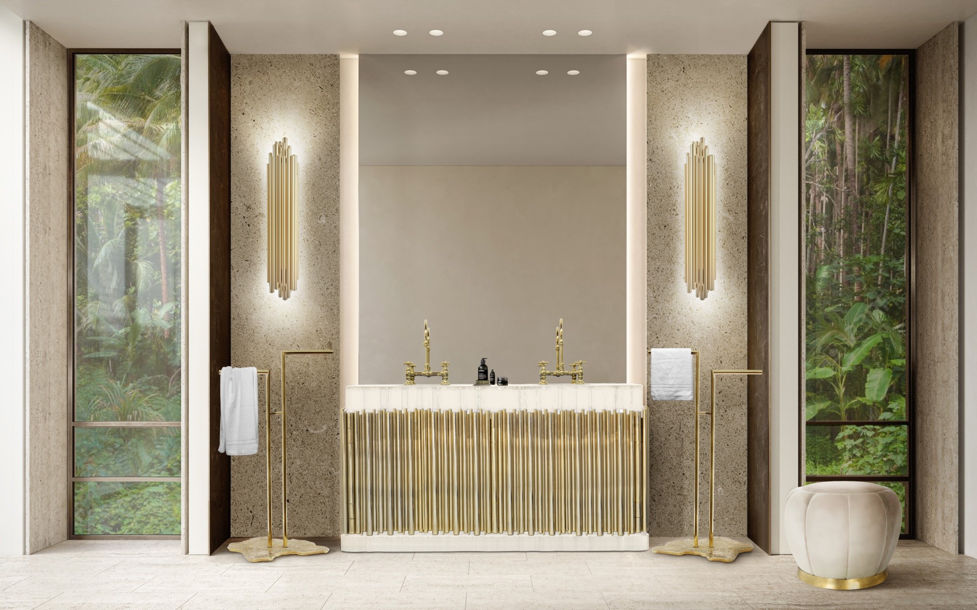 Aurora Towel Rail