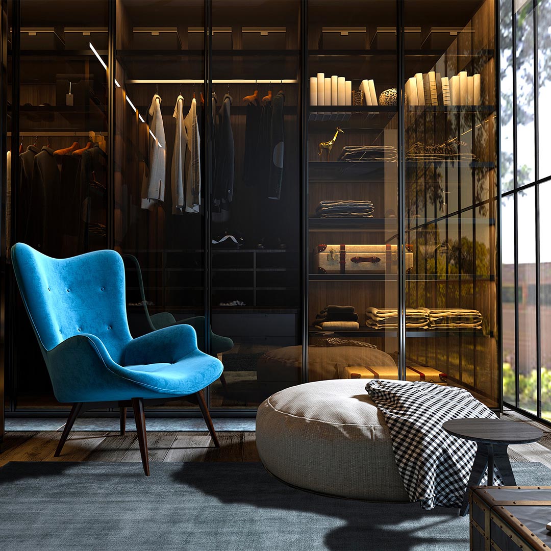 Luce Powder Blue Rug