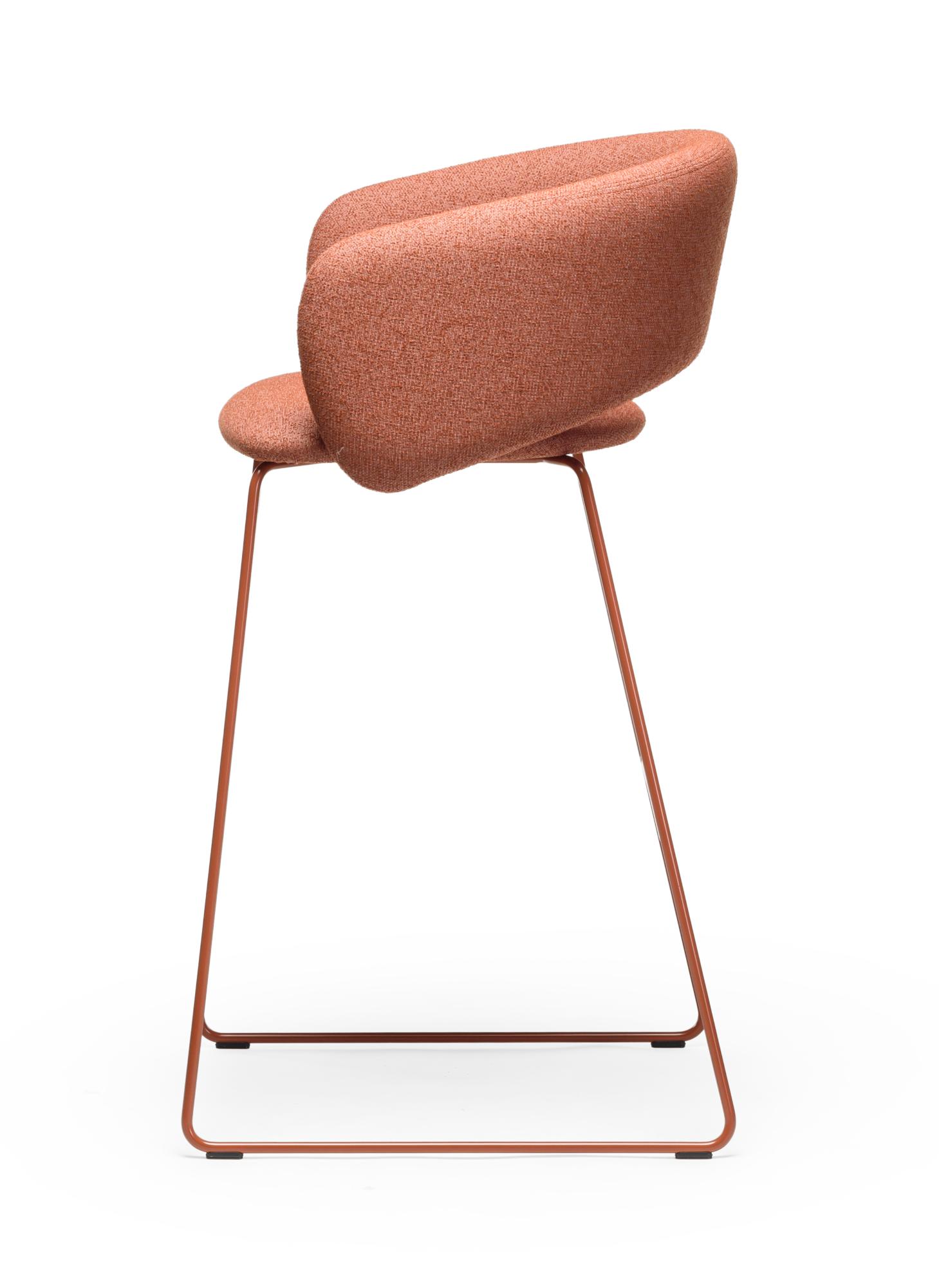 Bel Terracotta Bar Stool