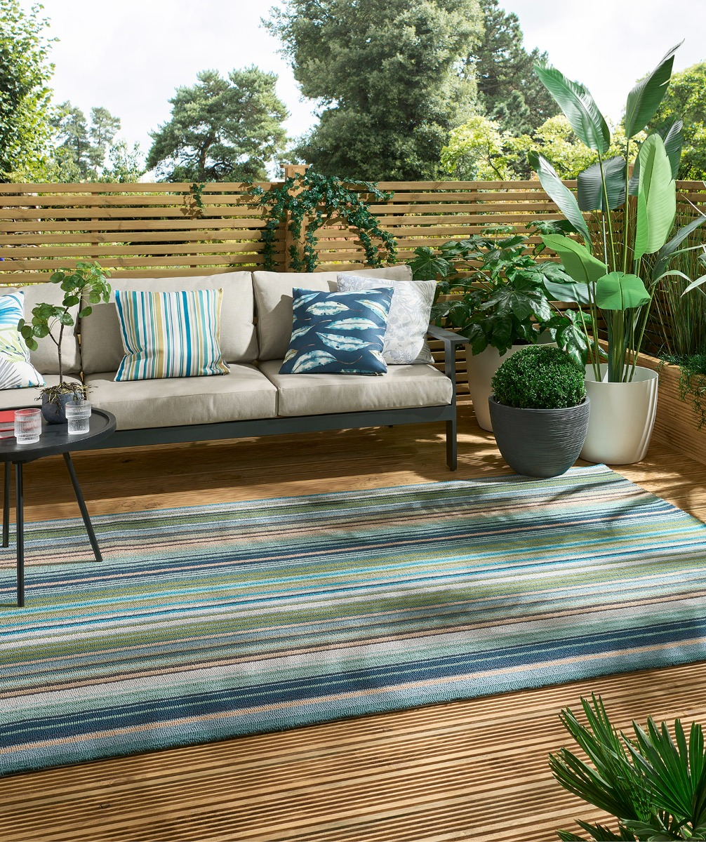 Spectro Str Emer/Mar/Ru outdoor 442108 Rug