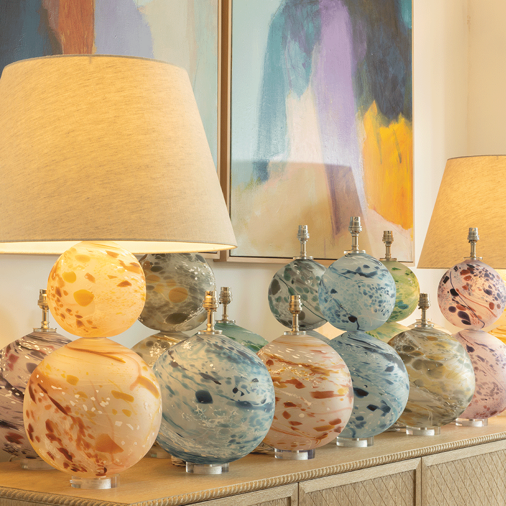 Ariana Indigo Table Lamp