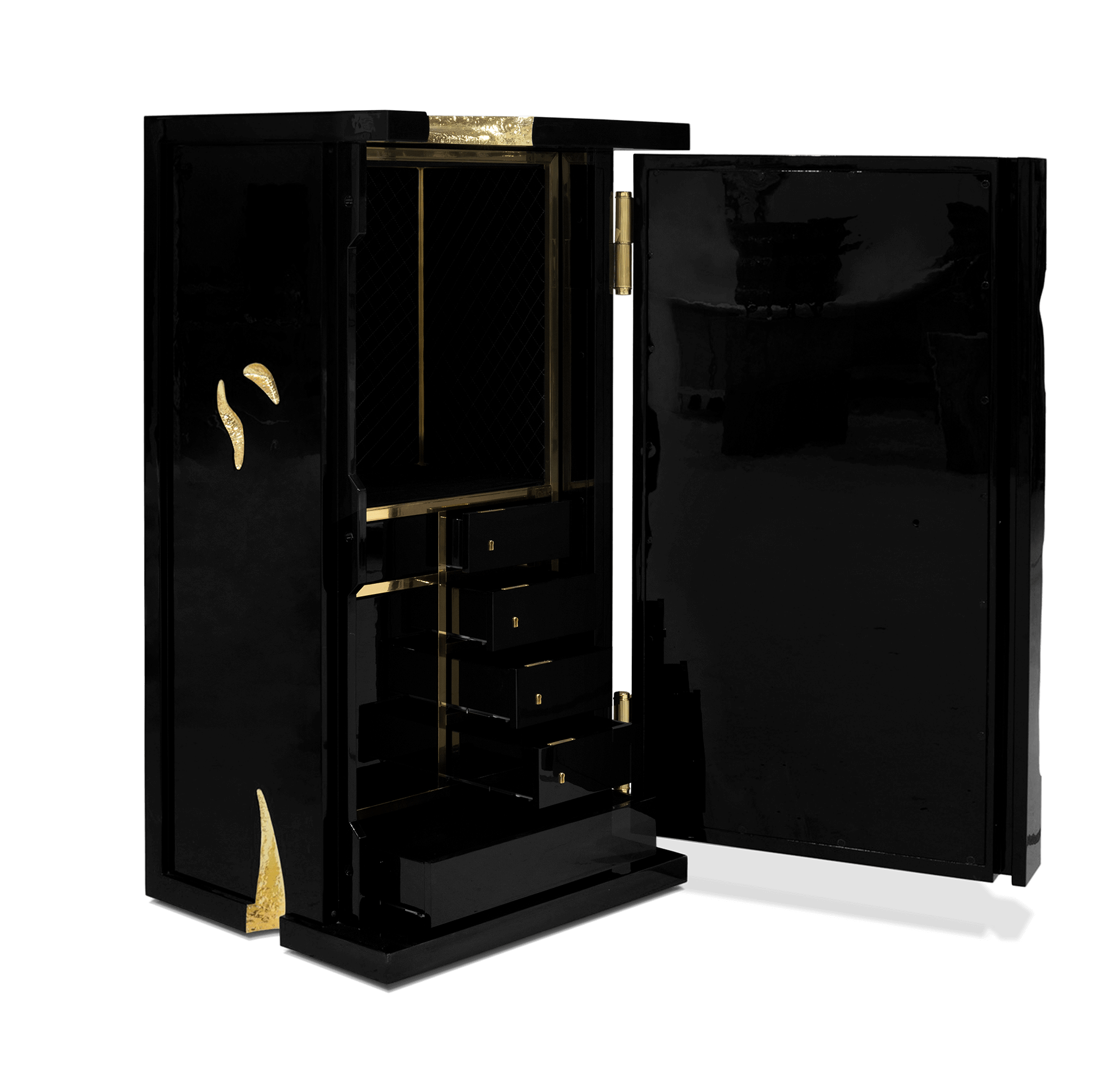 Tycoon Black & Gold Elite Safe