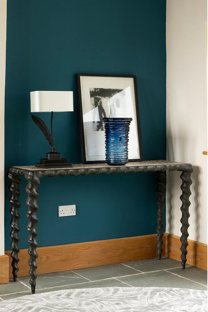Karinta Console Table White Oyster