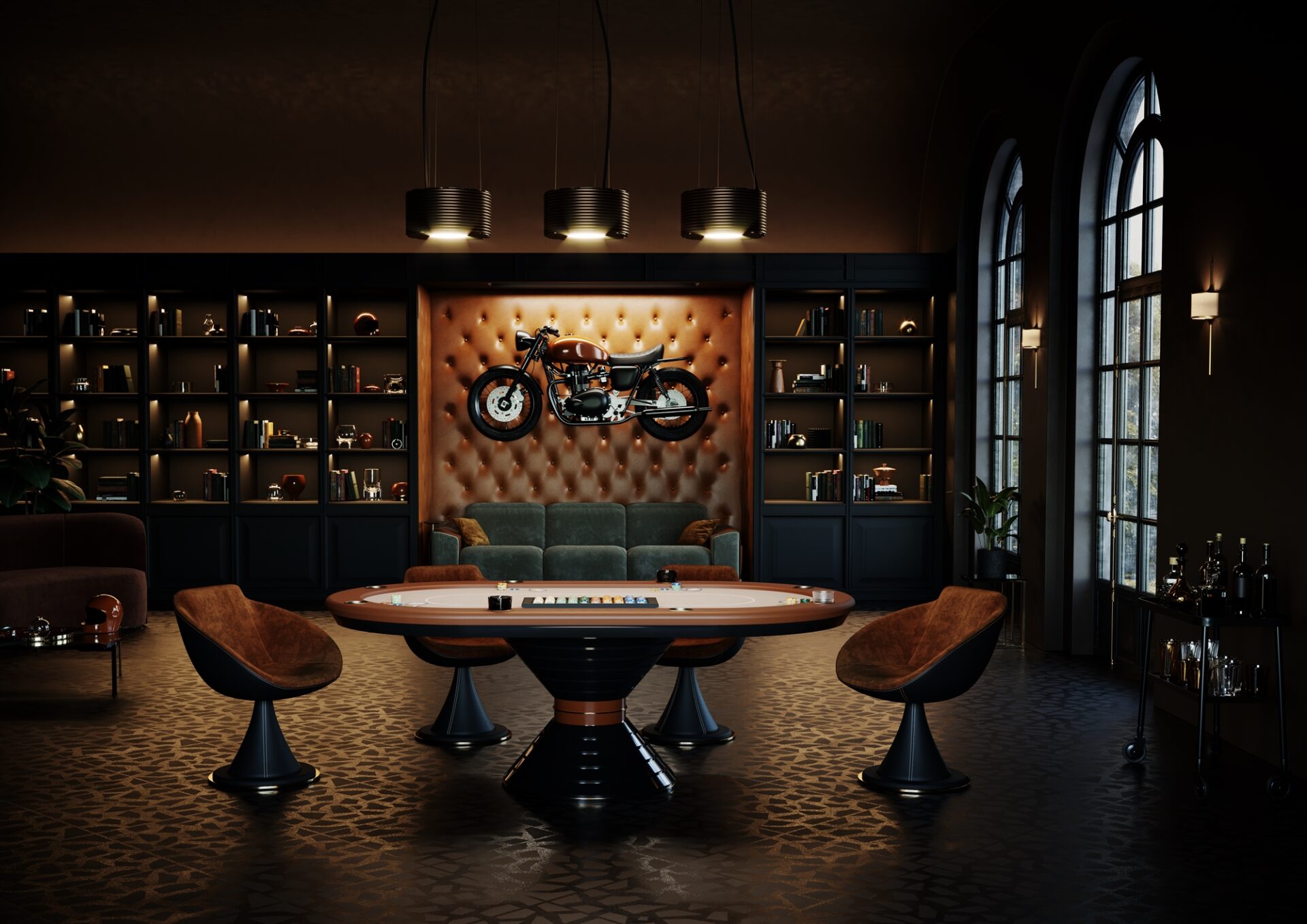Vegas Poker Table