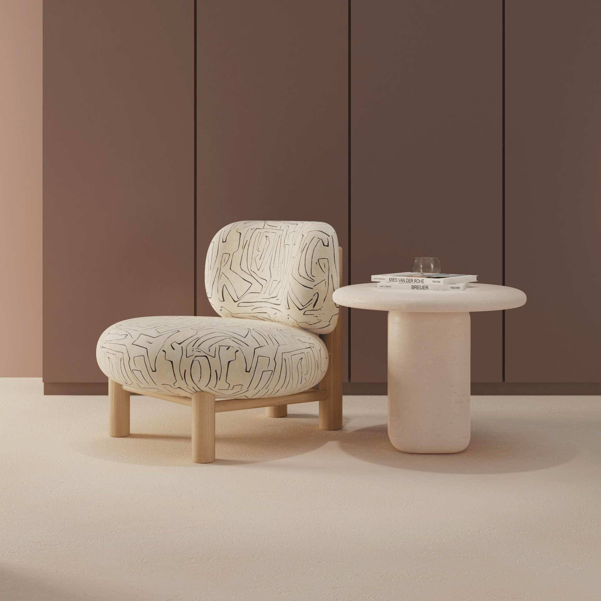 Aimi Handcrafted Armchair - 1