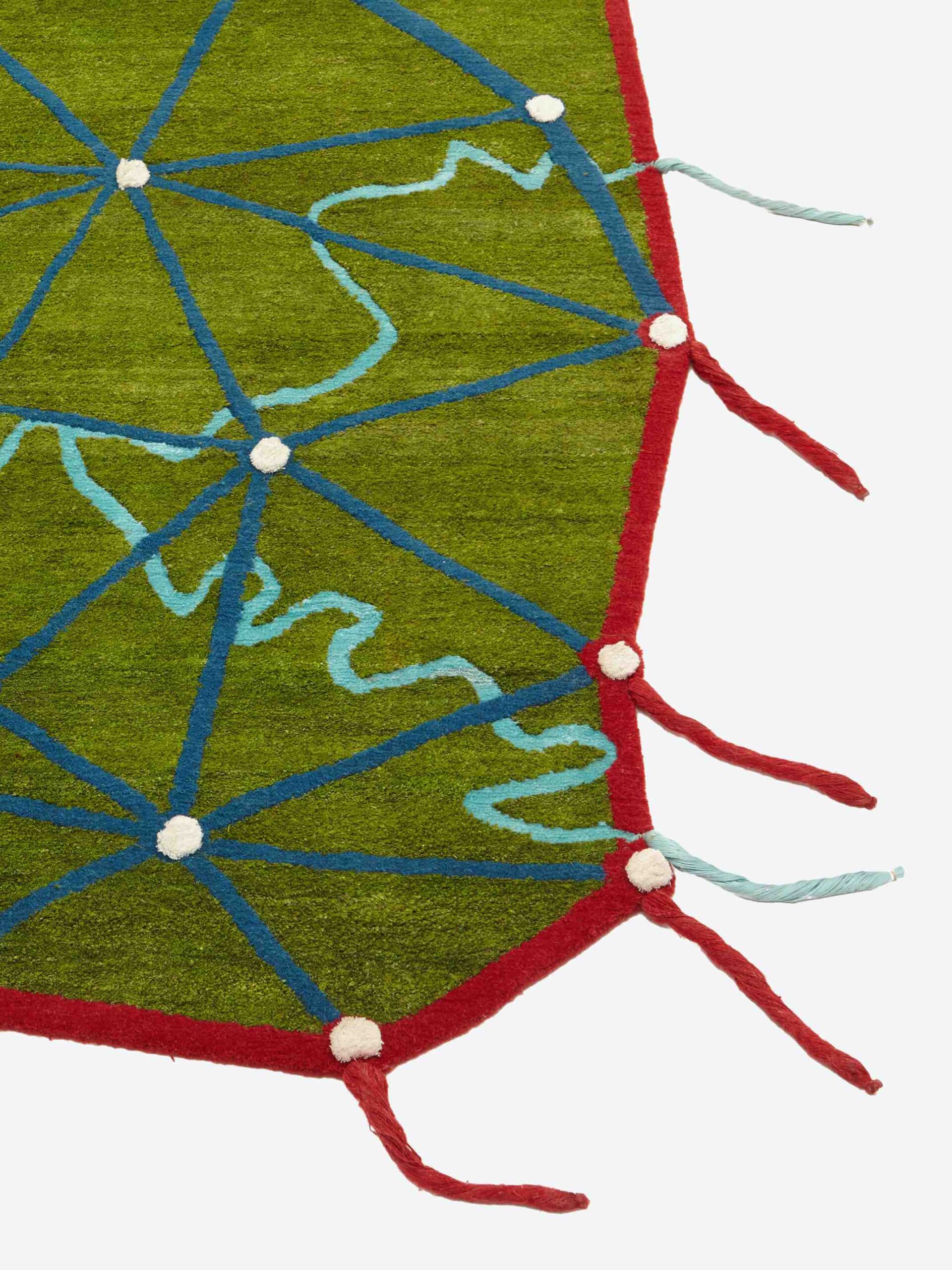 Topographie Imaginaire Designer Hand-Woven Rug