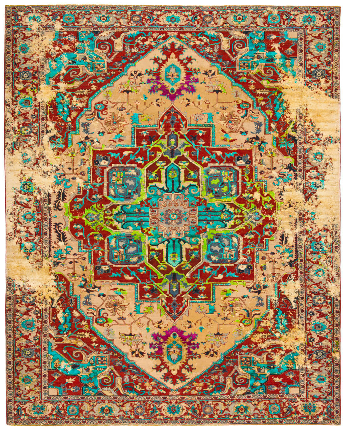 Serapi Westminster Fire Custom Colors Rug