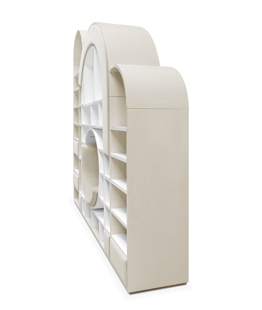Sugar Rush Beige Children's Bookcase