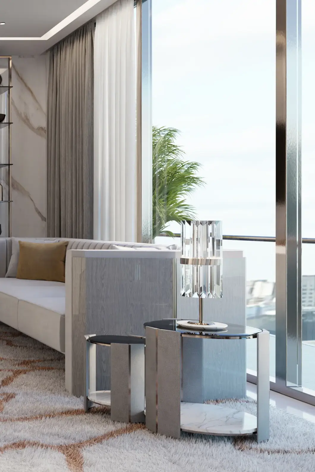 Summit Large Side Table - 2