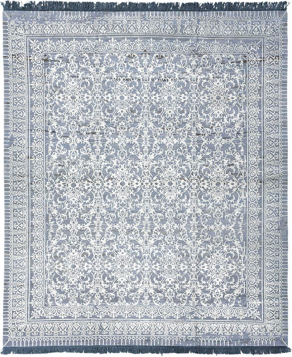 Ferrara Radi Little Rocked Blue White Rug