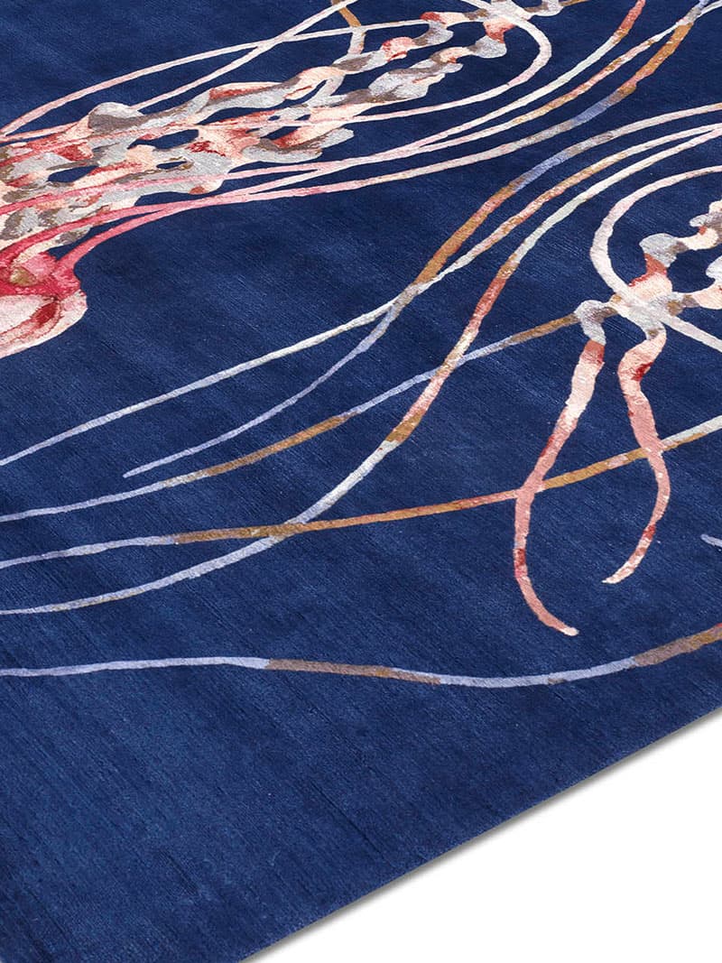 Jellyfish Hand-Knotted Rug ☞ Size: 274 x 365 cm