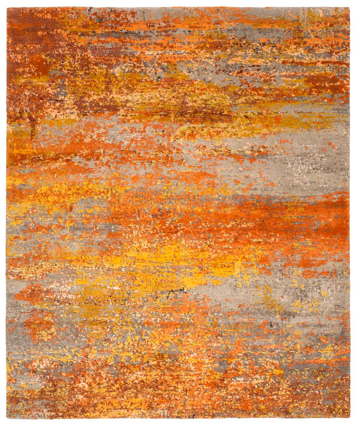 Artwork 27 Orange Rug