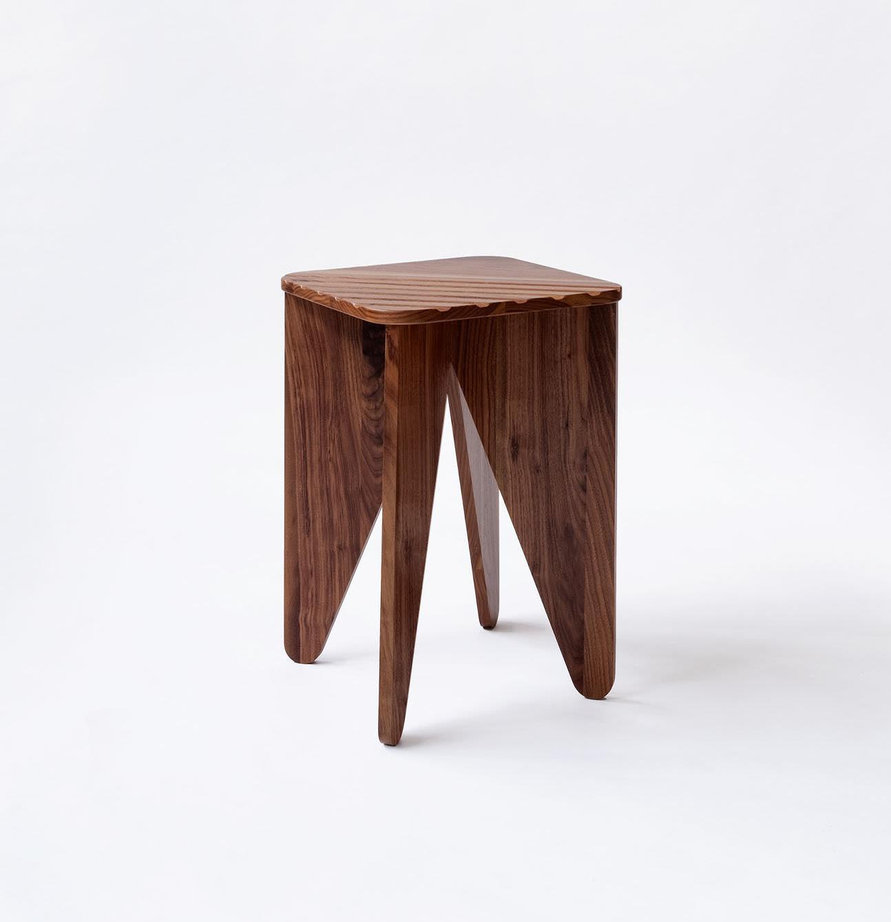 Small Low Wooden Side Table