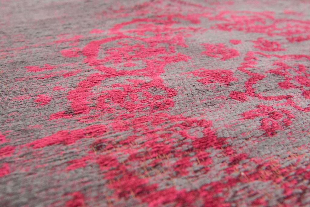 Vintage Style Rug Pink Flash 8261