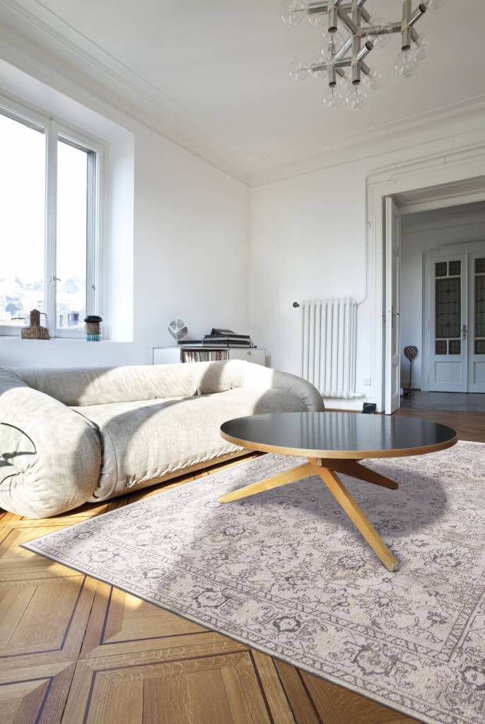 Woodstock White Rug