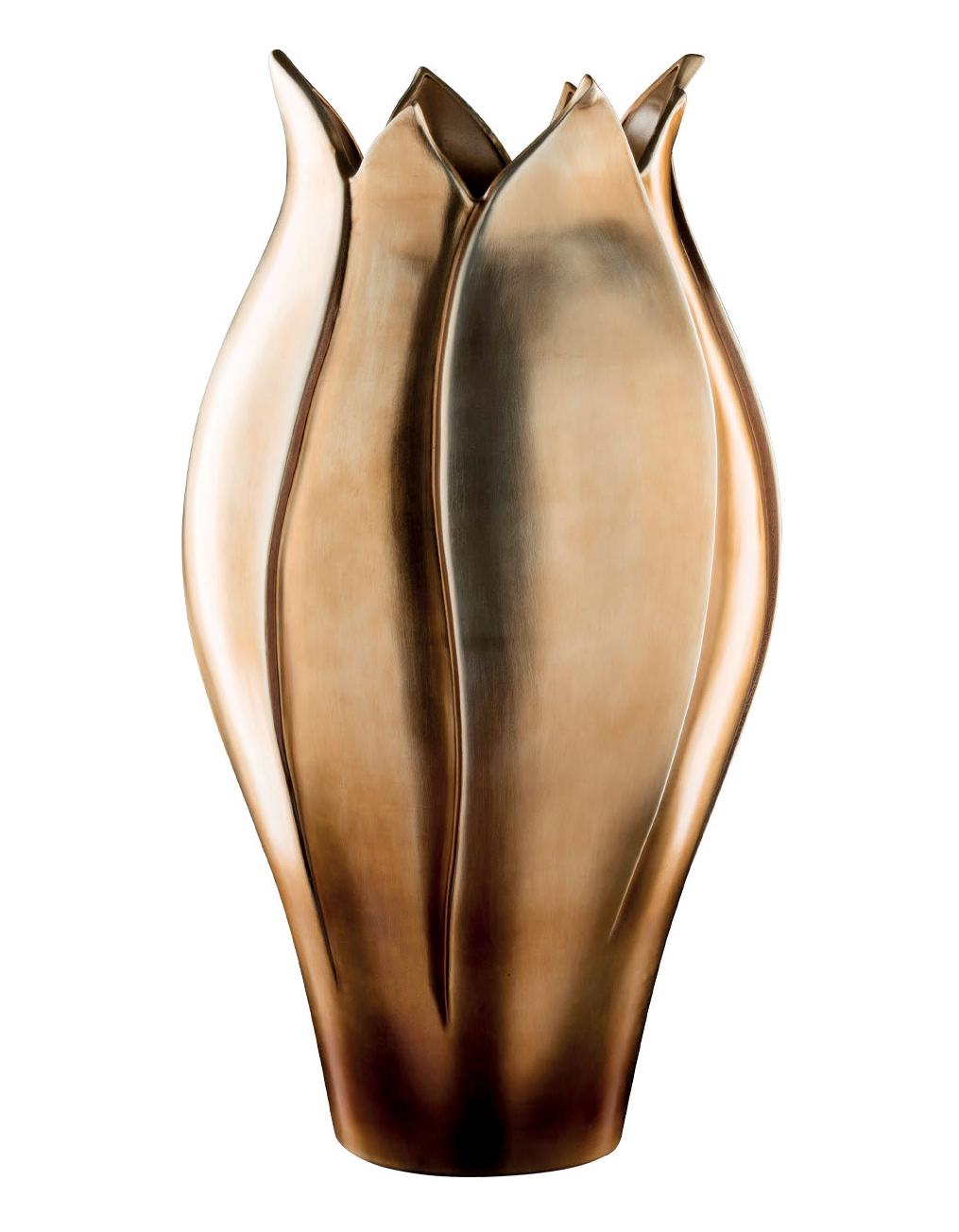 Tulip Brass Decorative Vase