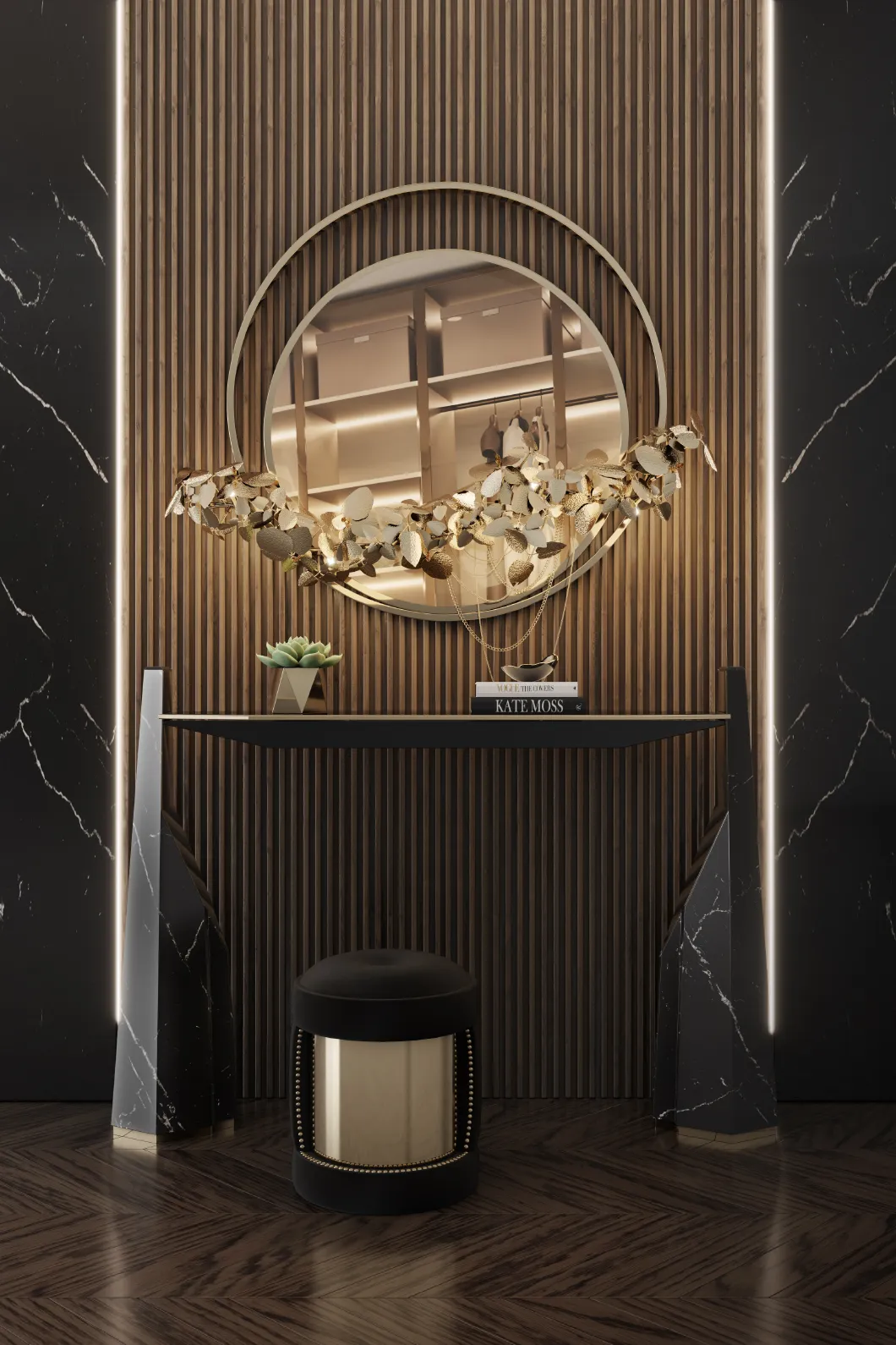 Kingly II Wall Light Mirror - 1