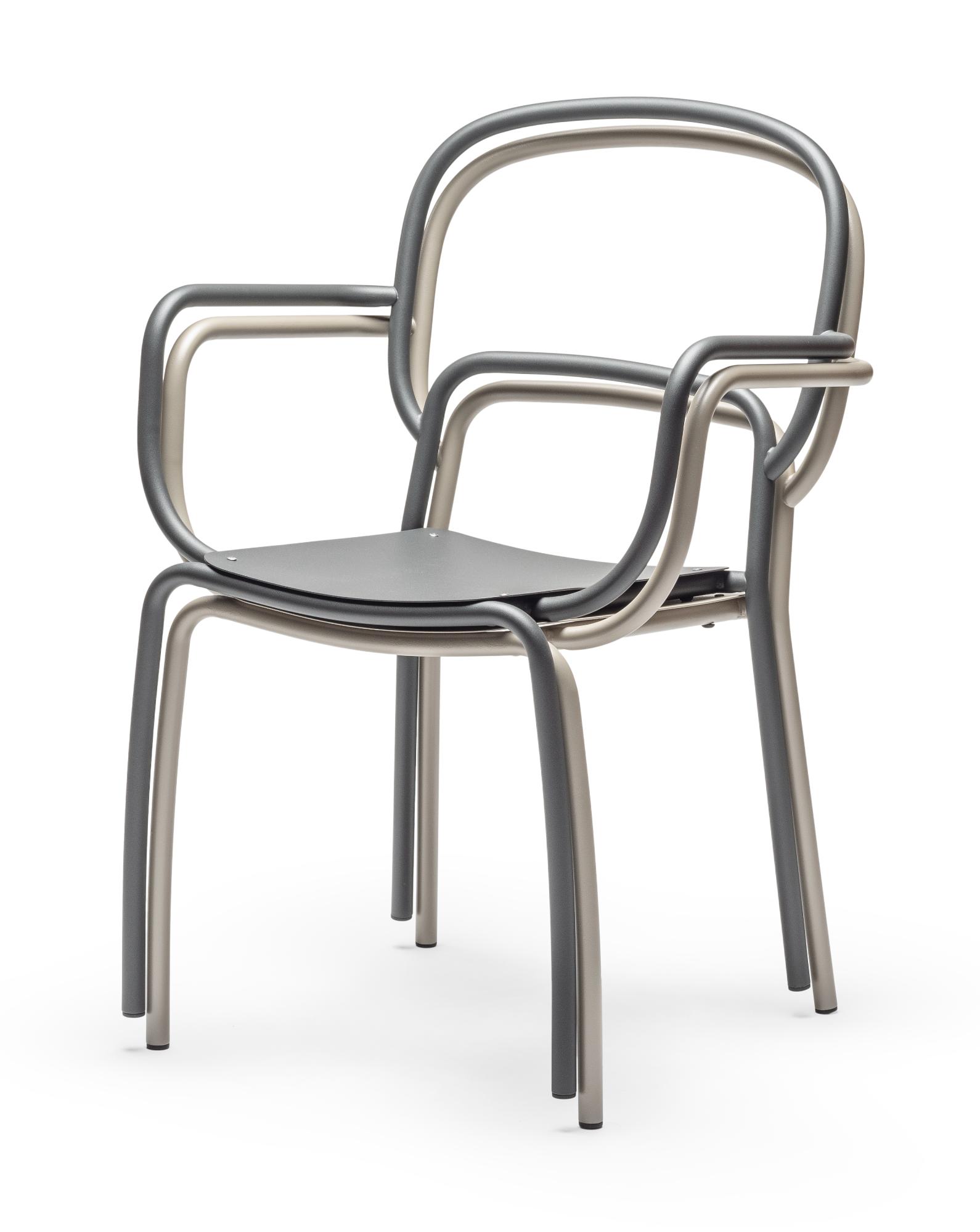 Moyo Grey Outdoor Chair Set of 3