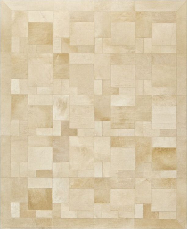 Puzzle col.4 Cowhide Rug