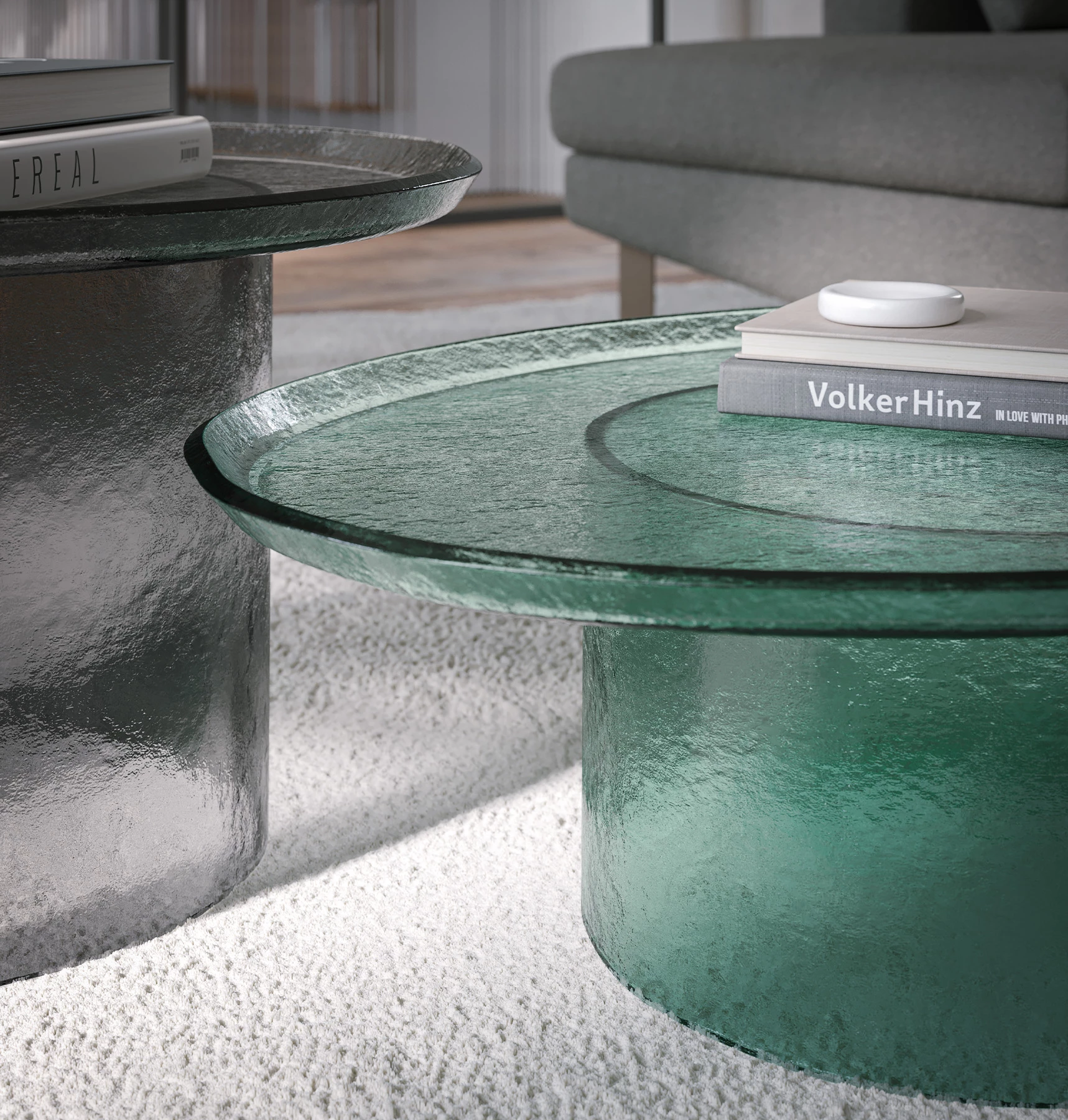 Atollo Glass Coffee Table