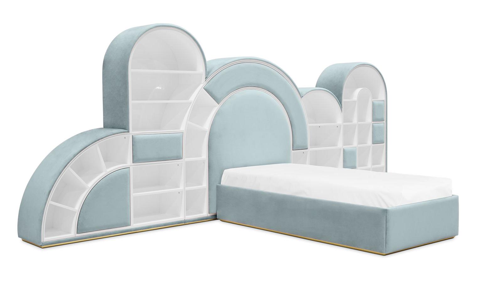 Candy Pop Bed Blue Bed