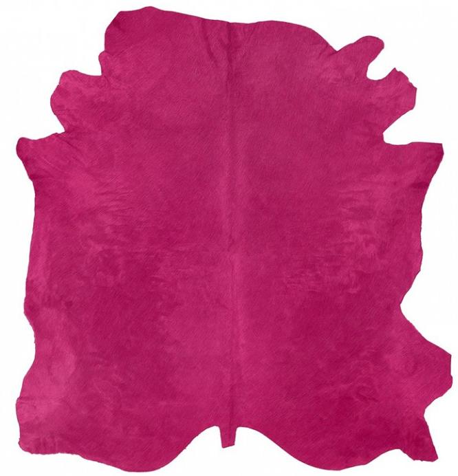 Fucsia Natural Cowhide