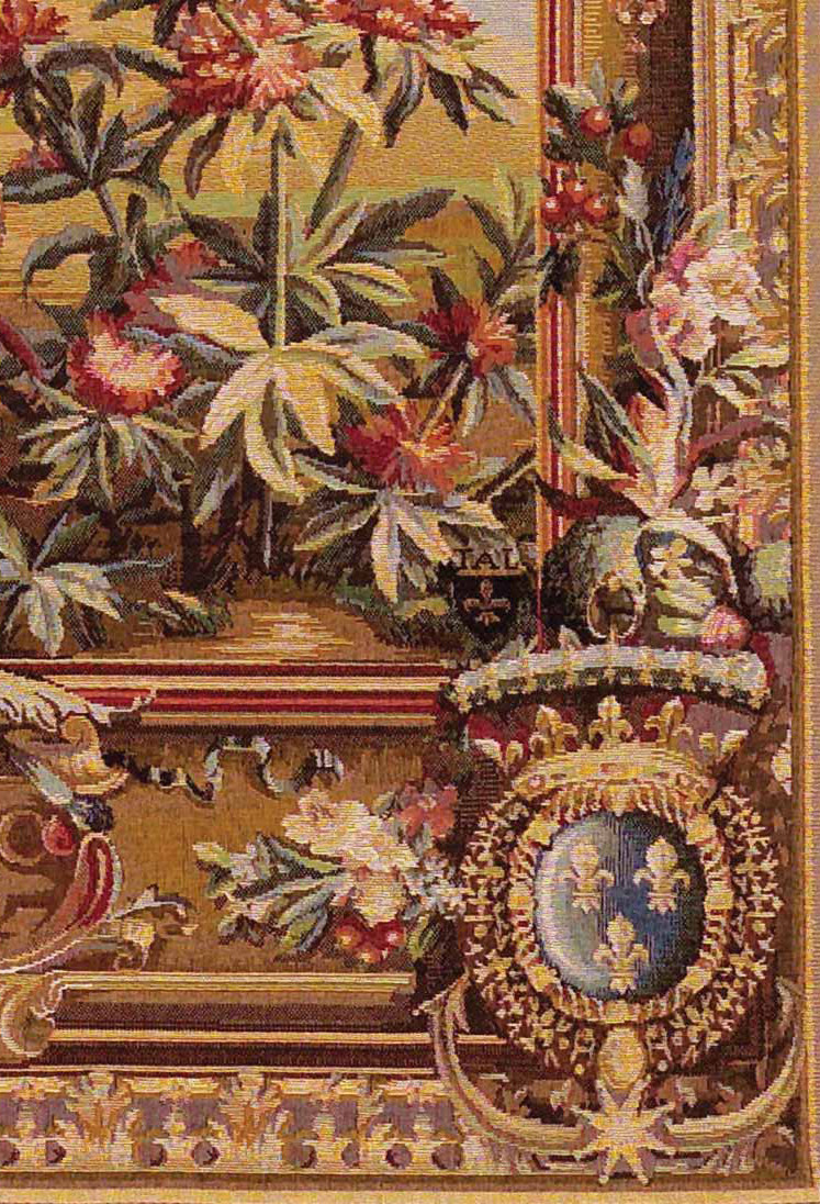 The Pineapple Harvest - Basket Door Tapestry