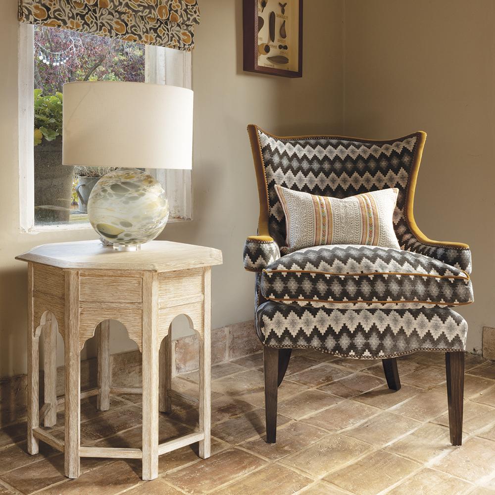Tanjina Side Table Venetian White Oak