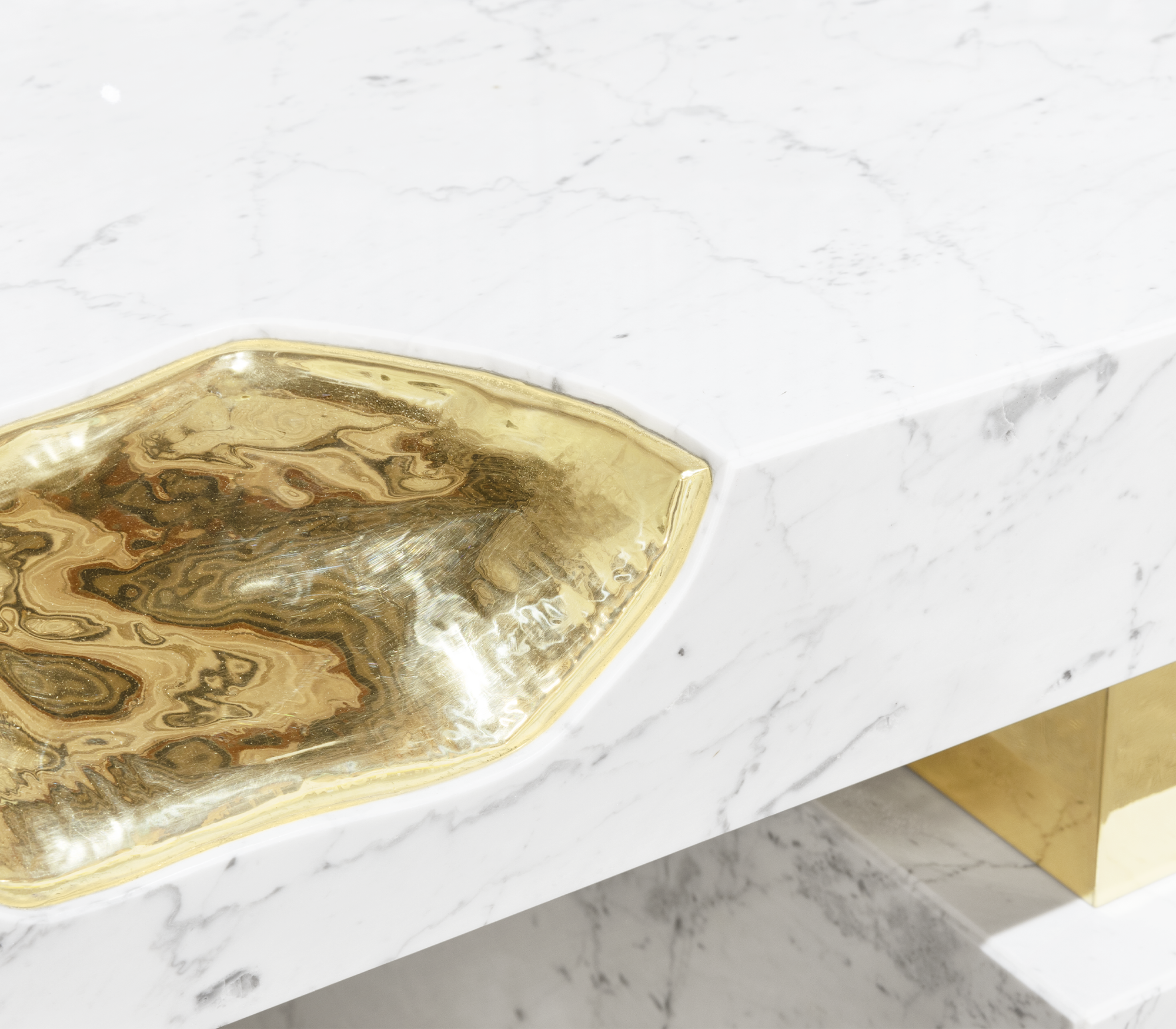Dominion Estremoz Marble Desk