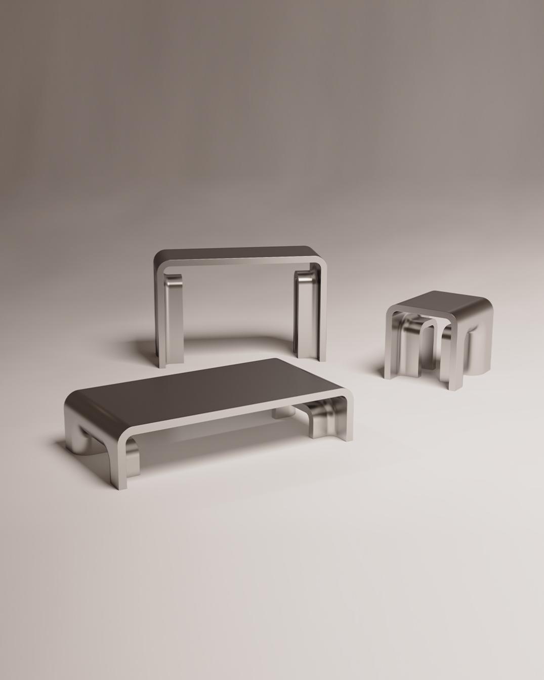 Pliè Sculptural Console