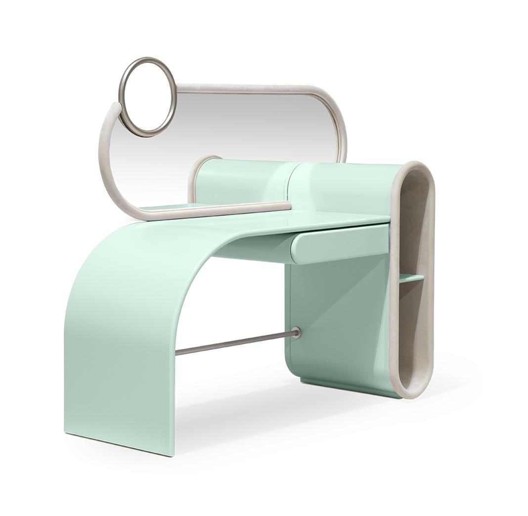 Candy Pop Green Vanity Table