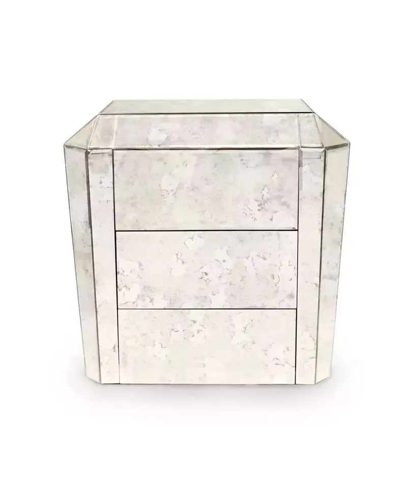 Tamaris 3 Drawers Bedside Table