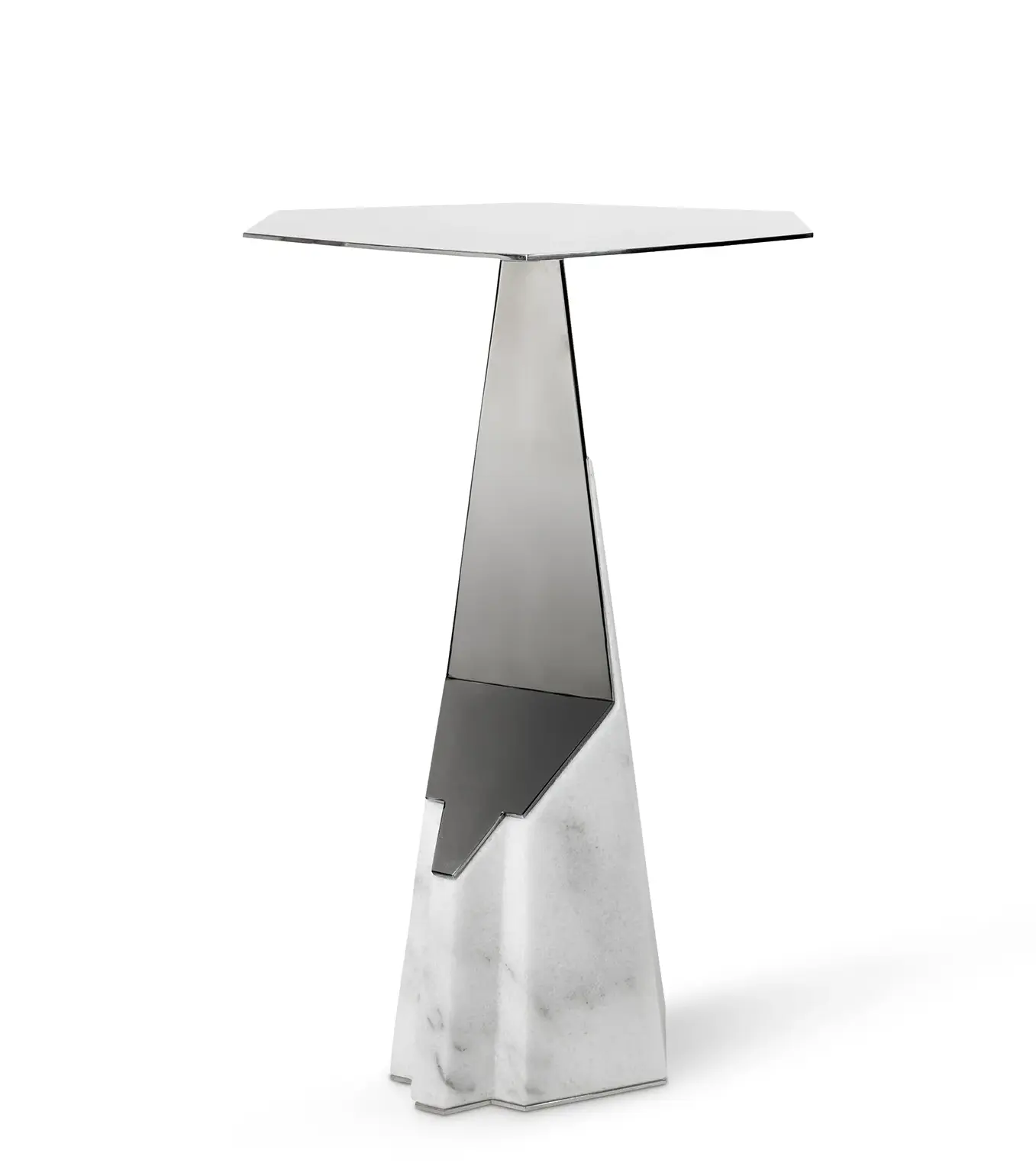 Aura Grey Side Table