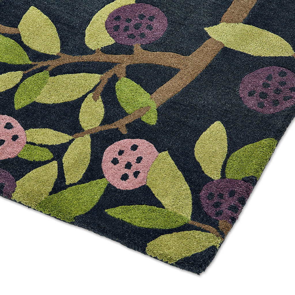 Foraging Indigo 146618 Rug