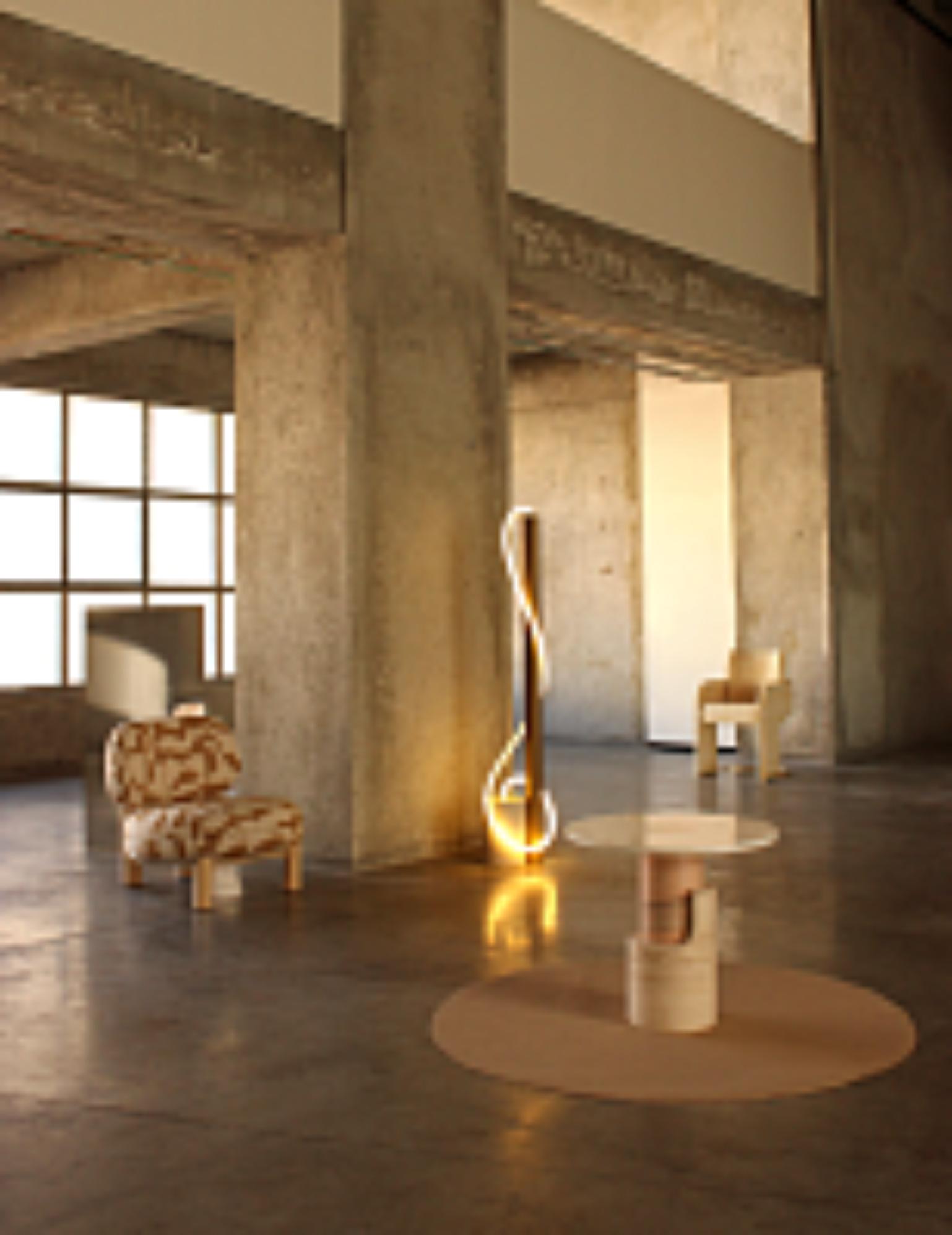 Braque Sculptural Side Table - 2