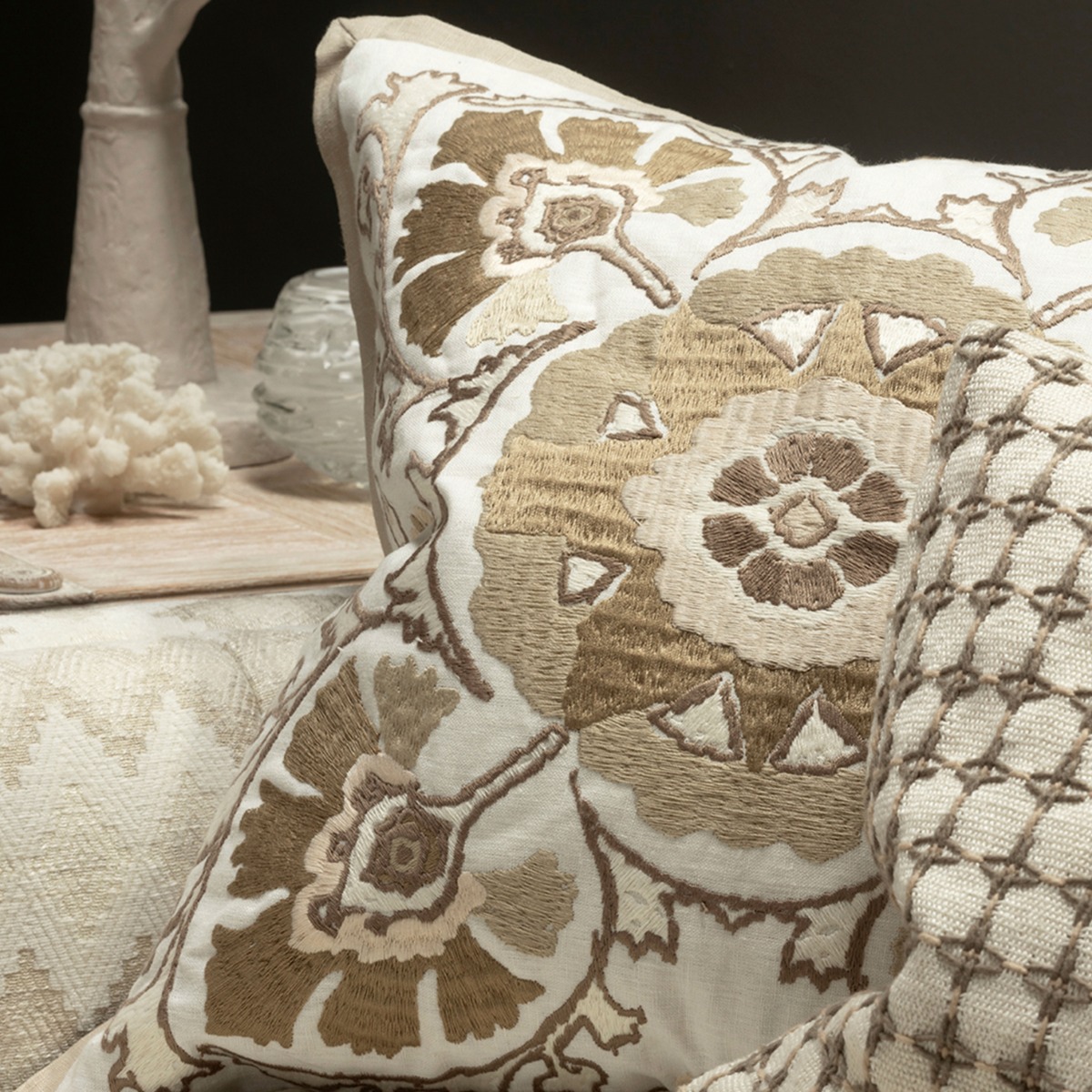 Alexi Linen 50 × 50 Cushion