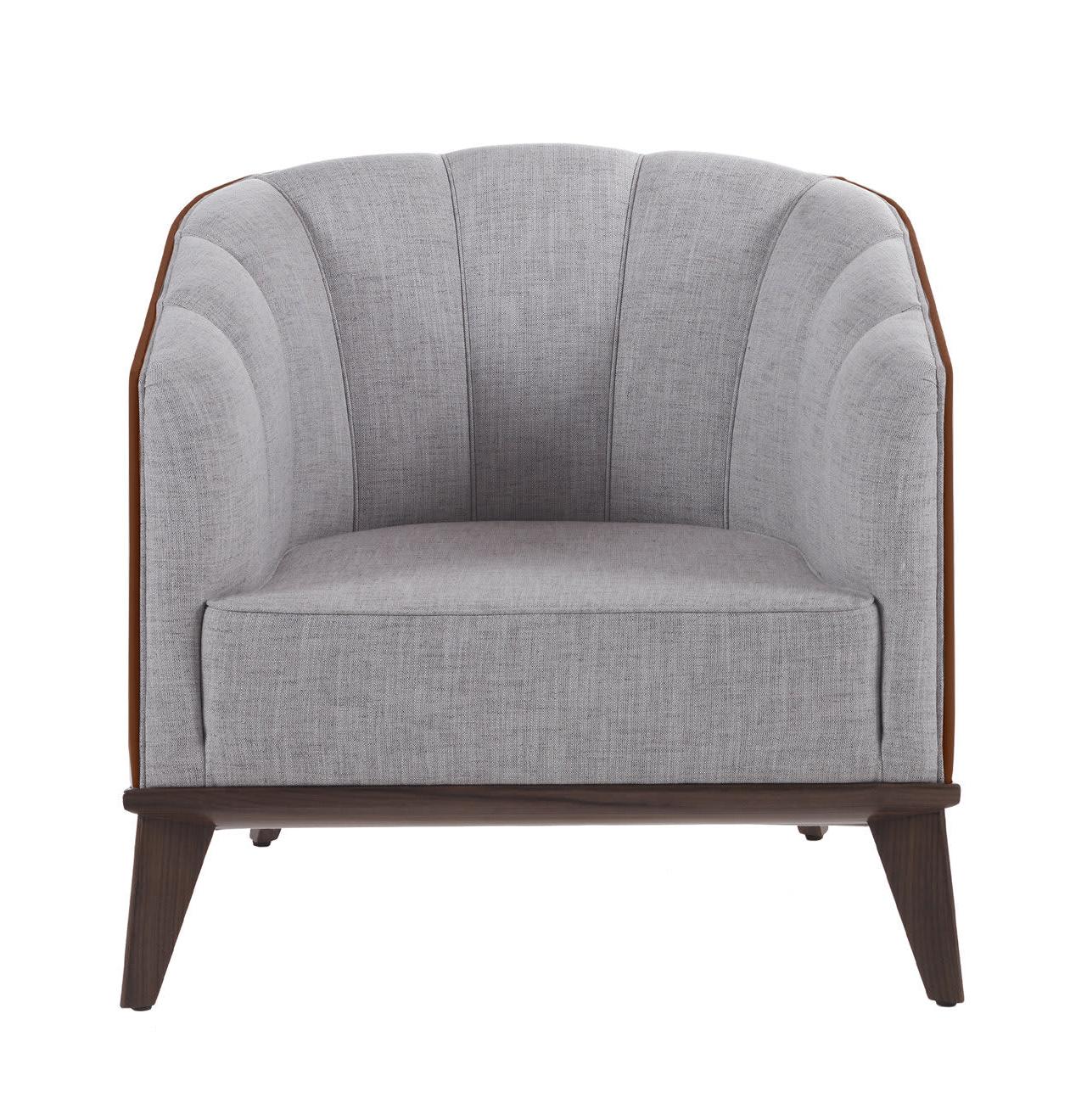 Roy Grey Armchair
