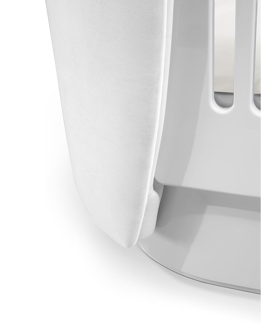 Lullaby Dream White Crib